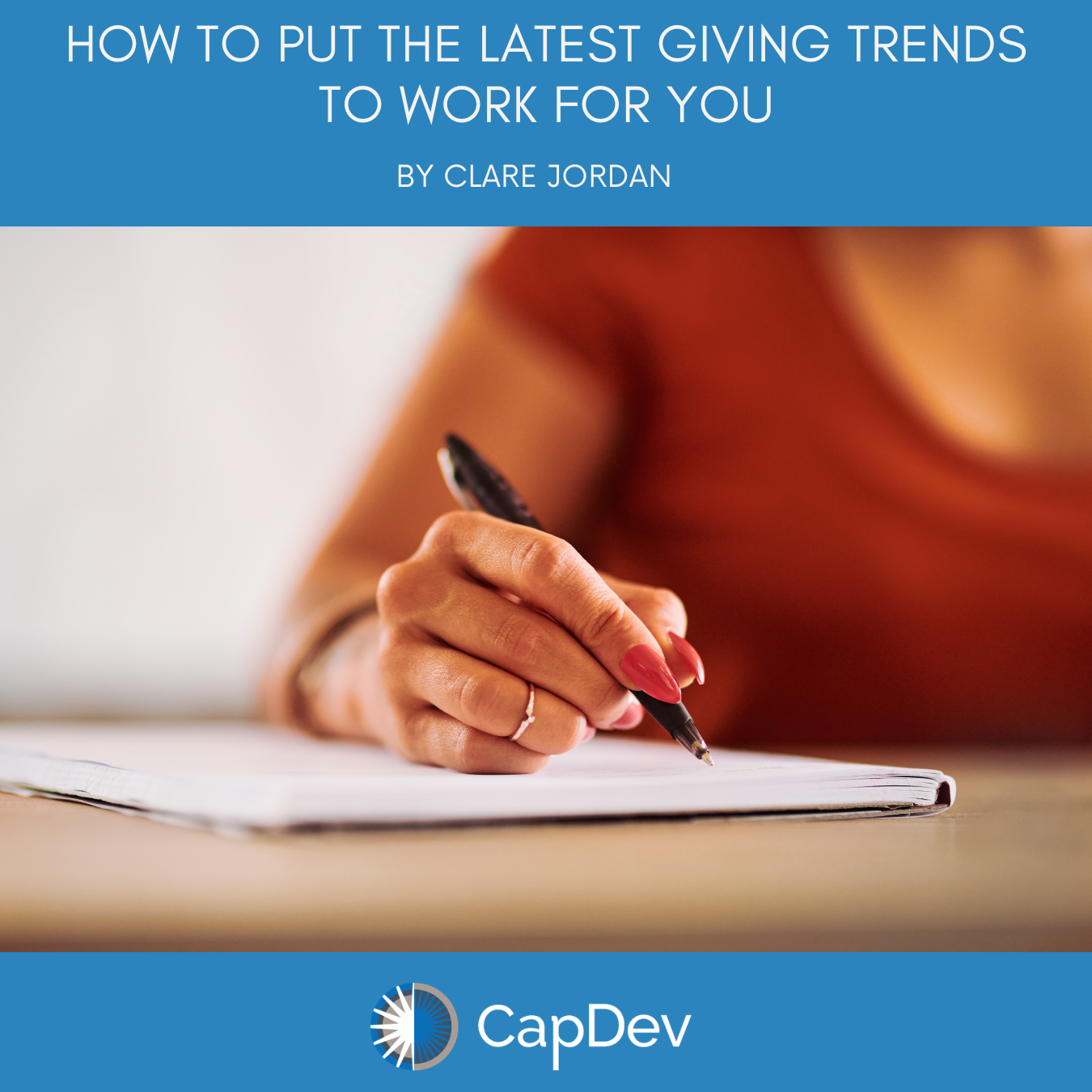 How to Put the Latest Giving Trends to Work for You